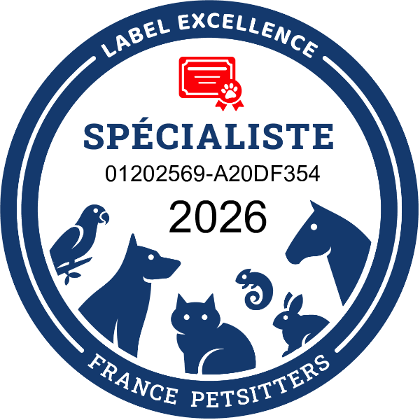 Label Spécialiste France Petsitters 2026